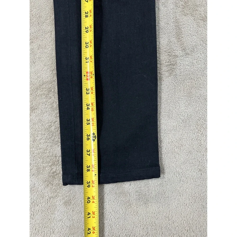 APC Petit Standard Jean Droit Etroit Black Denim Jeans Size 29(31) x 31 EUC